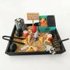 Dumpster Fire Zen Garden for Desk Decor, Funny Desk Accessories Zen Garden Kit view 1