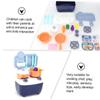 HEANUJJ 18pcs Kitchen Set for Boys and, Interactive Cooking Utensil Playset with Simulation Kitchenware, Creative Pretend Play for Home Cooking and Educational Fun view 2