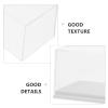 Abaodam 64 Scale Model Car Display Cases with White Base Acrylic Dustproof Storage Boxes for Collectible Cars and Miniature Vehicle Display view 3