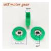 36T Nylon Gear with Bearing and 88mm Clutch Durable Nylon 36 Tooth Motor Gear Clutch Equipment Tool Suitable for Electric Fat Tire Bike, Retro Bike(Green,Gear Clutch -Right) view 3
