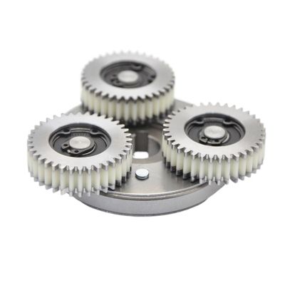 36T Nylon Gear with Bearing and 88mm Clutch Durable Nylon 36 Tooth Motor Gear Clutch Equipment Tool Suitable for Electric Fat Tire Bike, Retro Bike(Mixing,Gear Clutch -Right)
