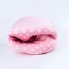Reborn Baby Dolls Bassinet Pink Crib Bed Soft Toddler Doll Carrier for 18-24 Inch Baby Doll Accessories Baskets with Handle view 4