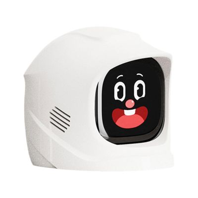 Intelectual Electronic Car Robots with Animated Expressions Smart Voice-Activated Robot Type-C Charging Cute AI Companion Decorations for Mood Boost & Interior Style