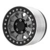4Pcs RC Car Wheel, Professional Aluminium Alloy Replacement RC Wheel Rims for SCX6 1/6 RC Cars, 2.9inch Lightweight Durable Wheels with Strong Support, Perfect for Off - Road Terra (Ti Color) view 4