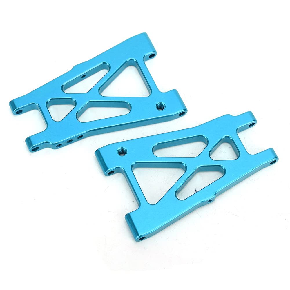 Aluminum Alloy Rear Lower Swing ARMS Durable Decorative Upgrades for KYOSHO 4WD Optima Off Road Vehicle (Blue)
