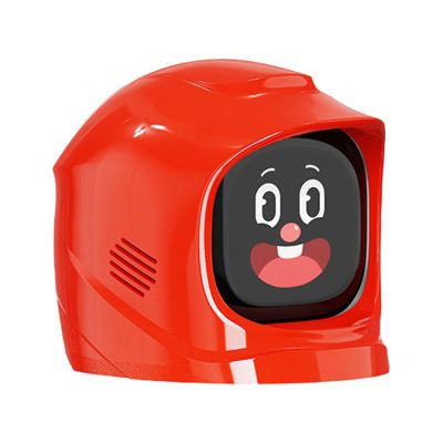 Intelectual Electronic Car Robots with Animated Expressions Smart Voice-Activated Robot Type-C Charging Cute AI Companion Decorations for Mood Boost & Interior Style