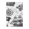 QwThum Pirate Skull Flags Sailing Ships Crib Sheets Standard Crib Toddler Mattresses Cover Fitted Baby Bed Sheet Breathable Crib Mattress Sheet for Girls Boys 39''x27''x9'' view 2