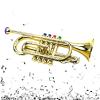 1Pcs Trumpet for Toy Musical Instrument Early Educational for Girls for Horn view 2