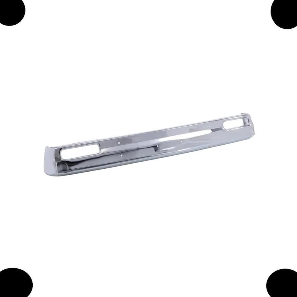 82-93 Chrome Bumper Face Bar Compatible With/Replacement For Jimmy w/o Strip S10 83-94 Blazer 83-90 S15