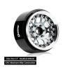 DashRC 1.3 Beadlock Wheels, Aluminum Alloy Negative Offset Adjustable Rims for for 1/18 1/24 RC Micro Crawlers Ascent18 TRX4M SCX24 FCX24 Upgrades Parts Upgrade Parts, 4PCS view 3