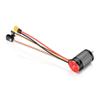 Brushless Sensored Motor Esc Integrated 80a 2300kv Quicrun Fusion 8ight 2-in-1 Compatible with 1/8 Rc Car Rock Crawler Power System view 2
