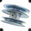 756-3115 Double Pulley Compatible with/Replacement for CUB Cadet 756-3115 5.065/4.659 GT 44 54 2554 2550 2544 2523 2518 view 1
