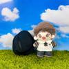 niannyyhouse Fisherman's Hat Plush Doll Accessory, Dress Up Outfit for 10-15cm Dolls (Black) view 2