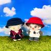 niannyyhouse Fisherman's Hat Plush Doll Accessory, Dress Up Outfit for 10-15cm Dolls (Black) view 4