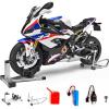 HTLNUZD 1/6 S1000RR Alloy Motorcycle Model with Light & Sound Effects, Ignition & Smoke Spray Simulation Desk Decor Adult Enthusiasts Gift view 1