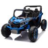 24V 2-in-1 Ride On Car for Kids w/Parent Remote Control,3 Speed Adjustable,2 Seater Electric Car Trunk Ride on Toys Car for 3+ Years,Power Wheels,Music,Bluetooth,LED, Gift for Boys & Girls (Blue) view 1
