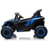 24V 2-in-1 Ride On Car for Kids w/Parent Remote Control,3 Speed Adjustable,2 Seater Electric Car Trunk Ride on Toys Car for 3+ Years,Power Wheels,Music,Bluetooth,LED, Gift for Boys & Girls (Blue) view 4