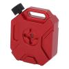 Simulation Mini Fuel Tank for RC Crawler, Aluminum Alloy Decoration Accessory, Realistic Design with Metallic Sheen, Universal Fit for SCX10 1/8 1/10 RC Crawler Cars Like YIKONG VS (Red) view 4