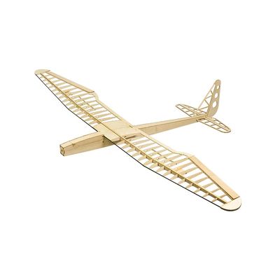 AEORCACC 1600mm(63 inches) Wingspan RC Glider Sunbird Balsa Wood DIY Assembly Aircraft,Outdoor Wooden RC Airplane Balsa RC Plane Kit F16