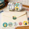 1000 PCS Easter Stickers Happy Easeter Bunny Egg Sticker Roll 1 Inch 16 Designs Rabbit Self-Adhesive Decorative Label for Gift Packing, Craft Cards Candy Bags Envelope Seals, Party (Bunny/Egg) view 4