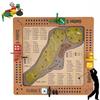 2026 Upgrade Tabletop Dice Golf Game, Fun and Challenging Golf Dice Game Set - Popular Wooden Tabletop Golfs Dices Games, Portable Golfs Set Lovers Gifts (1 Pcs) view 1