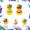 60pcs Mardi Gras Duckies,Mask Resin Mini Small Little Tiny Miniature Cruise Ship Duck Bulk Funny Duckies Ornaments Birthday Shower Party Favors Decorations Supplies Toys Gifts Carnival (Mask Style) view 4