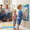 2026 New Talking Wall Chart Electronic Alphabet Wall Chart, English & Spanish Learning Poster with Songs, ABCs, Numbers, Animal Words & Piano (Solar System) view 4