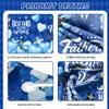 AIBIIN Happy Father's Day Door Cover Banner Fathers Day Door Decorations Father's Day Banner Decorations for Fathers Day Party Supplies 35.4 x 70.8 inch view 3