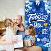 AIBIIN Happy Father's Day Door Cover Banner Fathers Day Door Decorations Father's Day Banner Decorations for Fathers Day Party Supplies 35.4 x 70.8 inch view 4