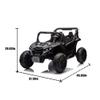24V 2-in-1 Ride On Car for Kids w/Parent Remote Control,3 Speed Adjustable,2 Seater Electric Car Trunk Ride on Toys Car for 3+ Years,Power Wheels,Music,Bluetooth,LED, Gift for Boys & Girls (Black) view 2