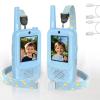 ZealSound Video Walkie Talkies for Age 3-12 Boys, 2 Pack Walkie Talkies with Screen, Voice Effects, Indoor Outdoor Toys for Family Games, Camping, Hiking, Christmas Birthday Gifts (Blue) view 1