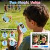 ZealSound Video Walkie Talkies for Age 3-12 Boys, 2 Pack Walkie Talkies with Screen, Voice Effects, Indoor Outdoor Toys for Family Games, Camping, Hiking, Christmas Birthday Gifts (Blue) view 4