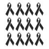 Easy Attaches Alloy Ribbon Brooch for Crafting and Costumes Designs Black Ribbon Brooch Pin view 1