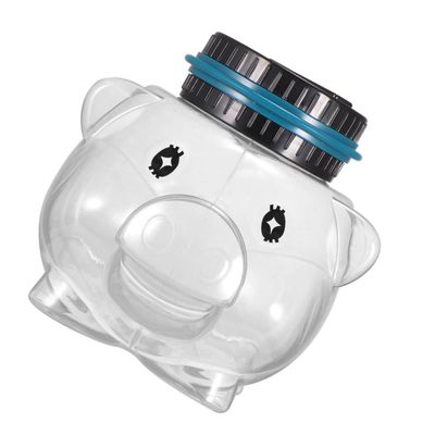Abaodam Digital Counting Money Jar Piggy Bank for and Adults Cartoon Coin Saving Box with LCD Counter Suitable for Home and Travel Savings