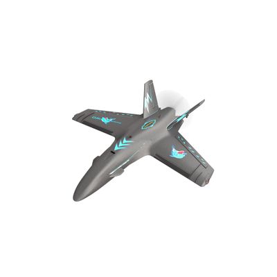 CYSJLJN Dolphin Pro FPV RC Airplane, EPP Remote Control Airplane Fixed-Wing Aircraft DIY Throw-Launch Quick-Assembly EPP RC Plane with Lights, Birthday Gift for Adults -RTH/KIT