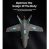 CYSJLJN Dolphin Pro FPV RC Airplane, EPP Remote Control Airplane Fixed-Wing Aircraft DIY Throw-Launch Quick-Assembly EPP RC Plane with Lights, Birthday Gift for Adults -RTH/KIT view 3