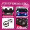24V 2-in-1 Ride On Car for Kids w/Parent Remote Control,3 Speed Adjustable,2 Seater Electric Car Trunk Ride on Toys Car for 3+ Years,Power Wheels,Music,Bluetooth,LED, Gift for Boys & Girls (Pink ii) view 4