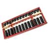 Abaodam Vintage Wooden Abacus 13 Rods and 7 Beads, Arithmetic Counting Tool for Students, Traditional Red Wood Frame Abacus for Learning and Mental Math Practice view 1