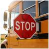 Stop Signs, School Bus Parking Sign, Stops Board for Bus, Led Flashing Stop Sign, Street Traffic Warning Signs, Dc 12v/24v, 1/2/4 Pcs, Ip65, Fade Re-sistant 1Pcs-12V view 1