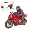 1/6 Scale Two-Wheel Self-Balancing RC Motorcycle, 2.4G Dual-Motor Electric Remote Control Motorcycle with 6-Axis Gyro, Drift Stunt Bike Model for Hobbyist - RTR view 1