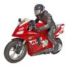 1/6 Scale Two-Wheel Self-Balancing RC Motorcycle, 2.4G Dual-Motor Electric Remote Control Motorcycle with 6-Axis Gyro, Drift Stunt Bike Model for Hobbyist - RTR view 2