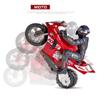 1/6 Scale Two-Wheel Self-Balancing RC Motorcycle, 2.4G Dual-Motor Electric Remote Control Motorcycle with 6-Axis Gyro, Drift Stunt Bike Model for Hobbyist - RTR view 3