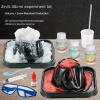 2-in-1 Volcano Eruption & Snow Mountain Science Kit for Kids, DIY STEM Experiment Set, Educational Geology Toy for Boys Girls Ages 3 for Science Lovers & Classroom Activities view 4
