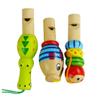 Adorable Music Instrument, Cute Animal Wooden Whistle Toy Baby Mini Educational Music Instrument Colorful Toy for Baby Kids Randomly 1pc view 2