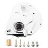 MEUS Racing SCX24 Brushless Transmission Aluminum Complete Gearbox for 1/24 Axial SCX24 RC Crawler (Silver) view 1