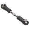 4Pcs 67-77mm Adjustable Steering Servo Pull Rod Linkage Arm, Metal Servo Tie Rod for 1/8 RC Car, Servo Link with Screws and Nuts, Compatible with Kyosho Hobao Arrm view 2