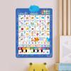 Educational Talking Toy Spanish English Wall Chart Piano Music Poster Numbers 1-20 Kids,Bilingual Alphabet Wall Chart view 3