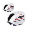 2 Pcs Replacement Magnetic Electric Train Cars,USB Rechargeable Add-On Accessory for Magnetic Electric Train Set Tracks, Tracks & Cable Not Included,Expansion Pack for More Fun view 1