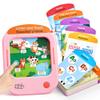 JoyCat Bilingual Kids Learning Tablet, English & Spanish Talking Flash Cards with 106 Pages, 20 Interactive Games, Montessori Learning Toy for Alphabet, Words, Numbers & Songs, Gift for Toddlers 2-6 view 1