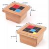 ZQsmgs Montessori Binomial Cube,Wooden Trinomial Cube Math Educational Toys,Trinomial view 3